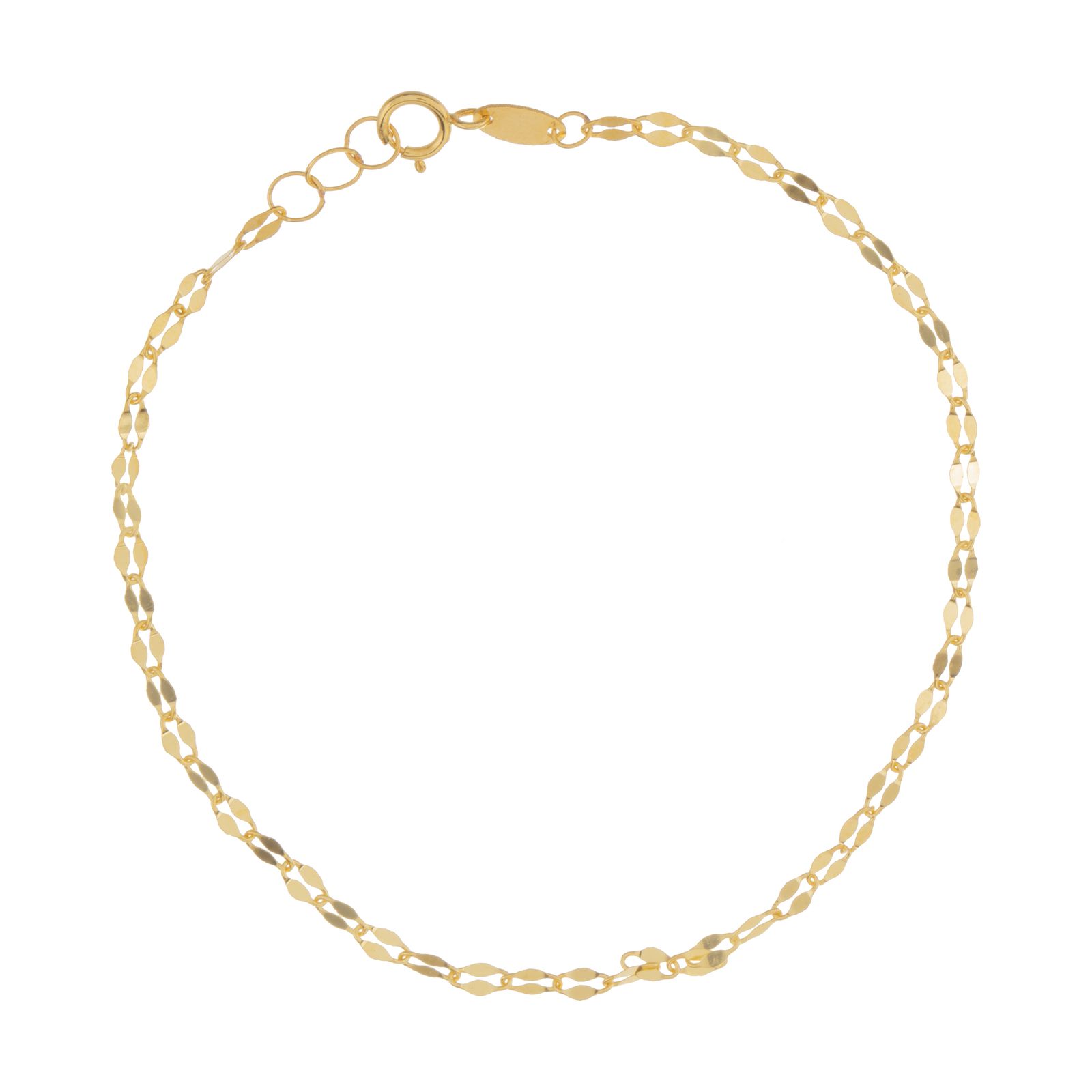 دستبند طلا 18 عیار زنانه مایا ماهک مدل MB0977 طرح استار -  - 1