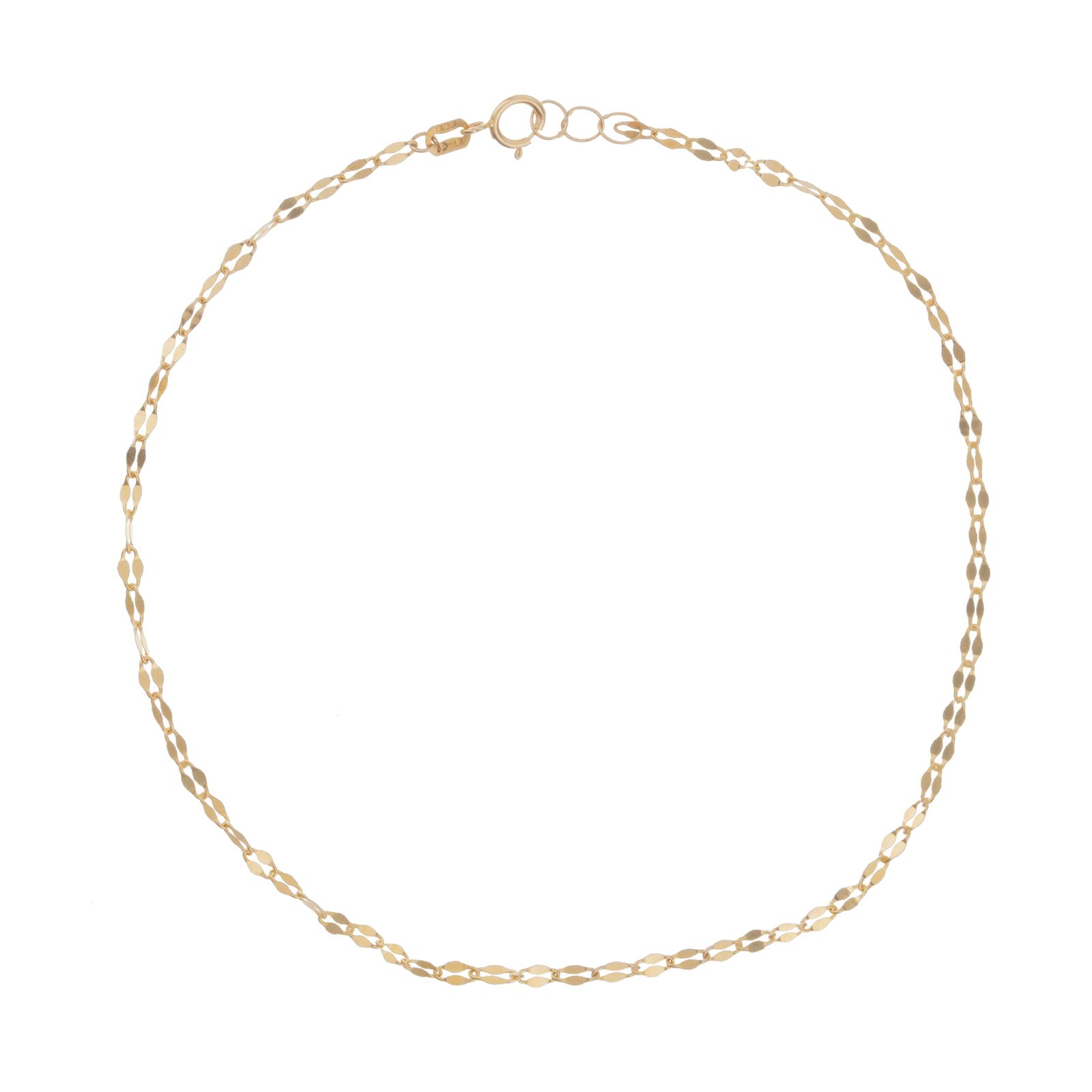 پابند طلا 18 عیار زنانه مایا ماهک مدل MA0124 طرح استار -  - 1