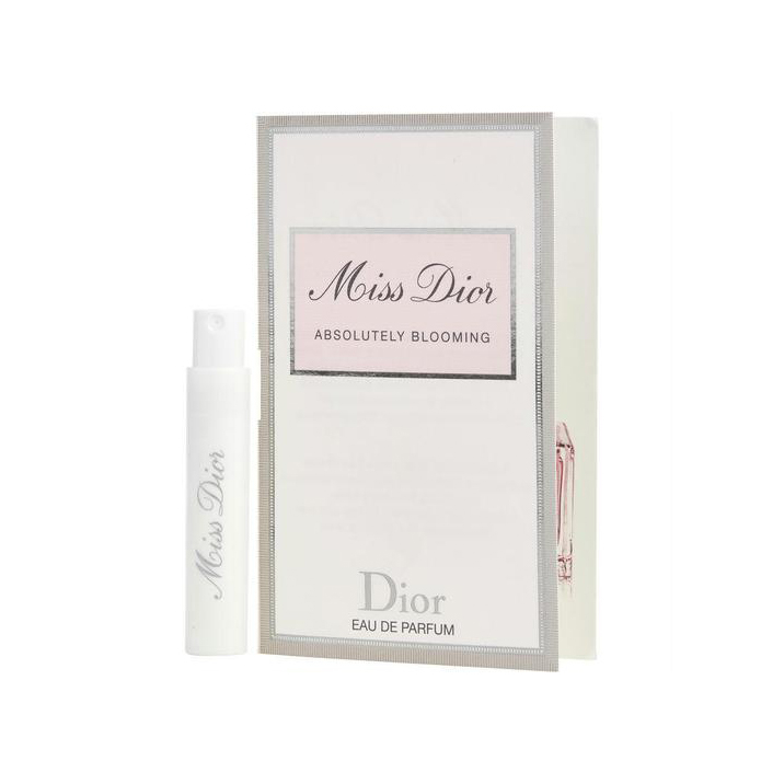 عطر جیبی زنانه دیور مدل Miss Dior Absolutely Blooming حجم 1 میلی‌لیتر بسته 10 عددی