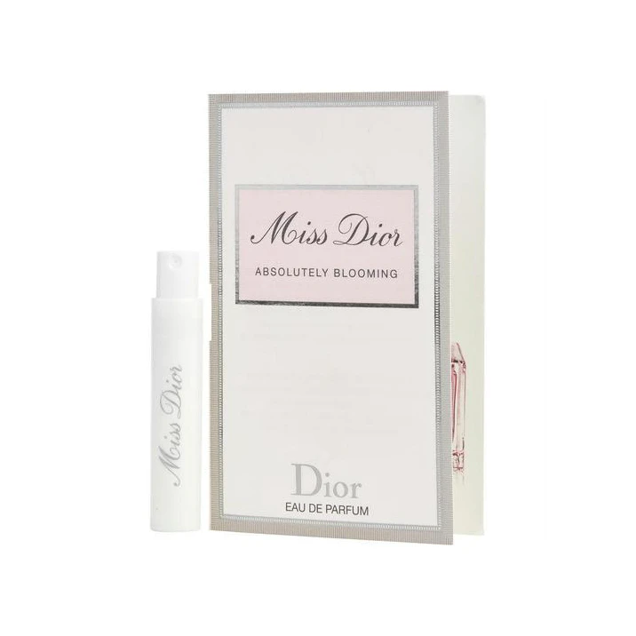 عطر جیبی زنانه دیور مدل Miss Dior Absolutely Blooming حجم 1 میلی‌لیتر بسته 10 عددی