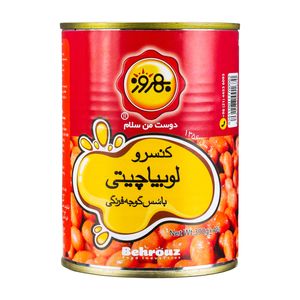 نقد و بررسی کنسرو لوبیا چیتی با سس گوجه فرنگی بهروز-390 گرم توسط خریداران