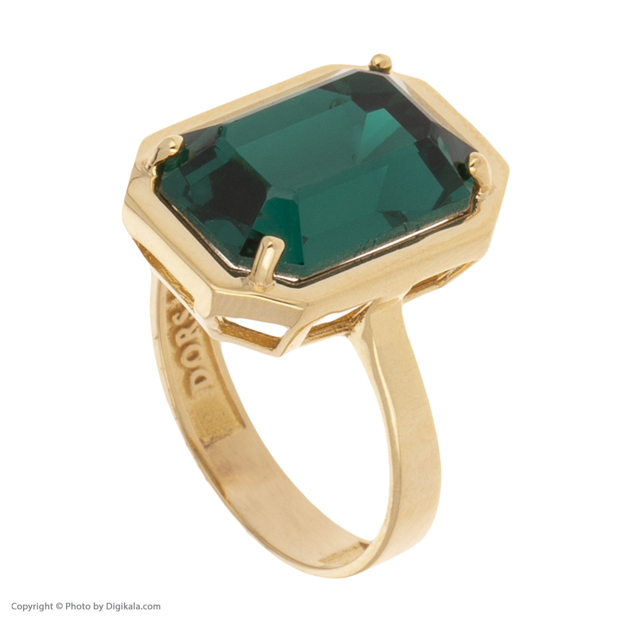 انگشتر طلا 18 عیار زنانه درسا مدل 2343-2 انگشتر طلا 18 عیار زنانه درسا مدل 2343-2