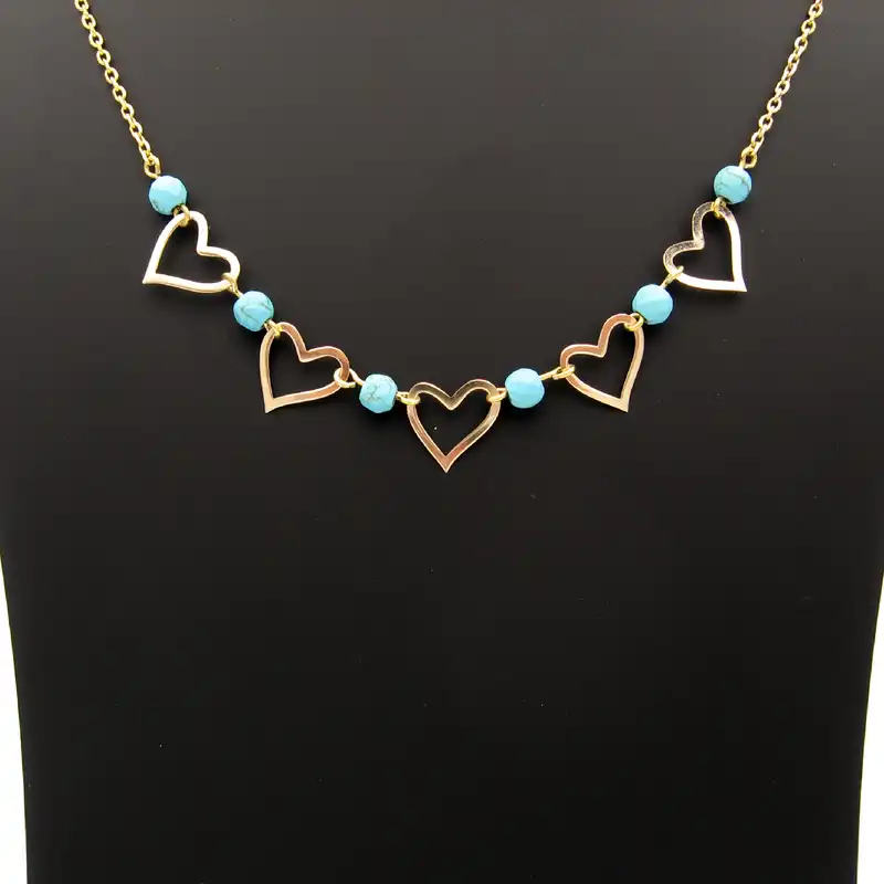 گردنبند طلا 18 عیار زنانه مانچو کد sfgs006