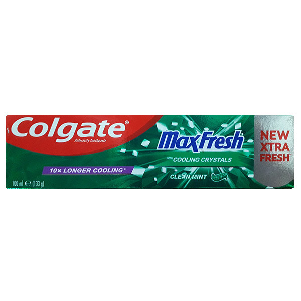 خمیر دندان کلگیت مدل Max Fresh حجم 100 میلی لیتر خمیر دندان کلگیت مدل Max Fresh حجم 100 میلی لیتر
