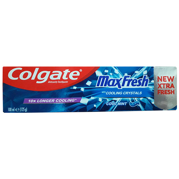 خمیر دندان کلگیت مدل Max Fresh حجم 100 میلی لیتر خمیر دندان کلگیت مدل Max Fresh حجم 100 میلی لیتر