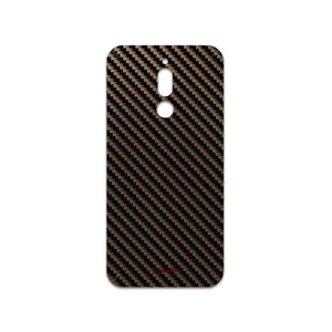 MAHOOT Glossy-Brown-Fiber Cover Sticker for Xiaomi Redmi 8