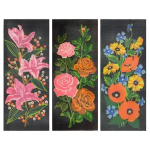 کوبلن طرح گل کد 02 مجموعه 3 عددی