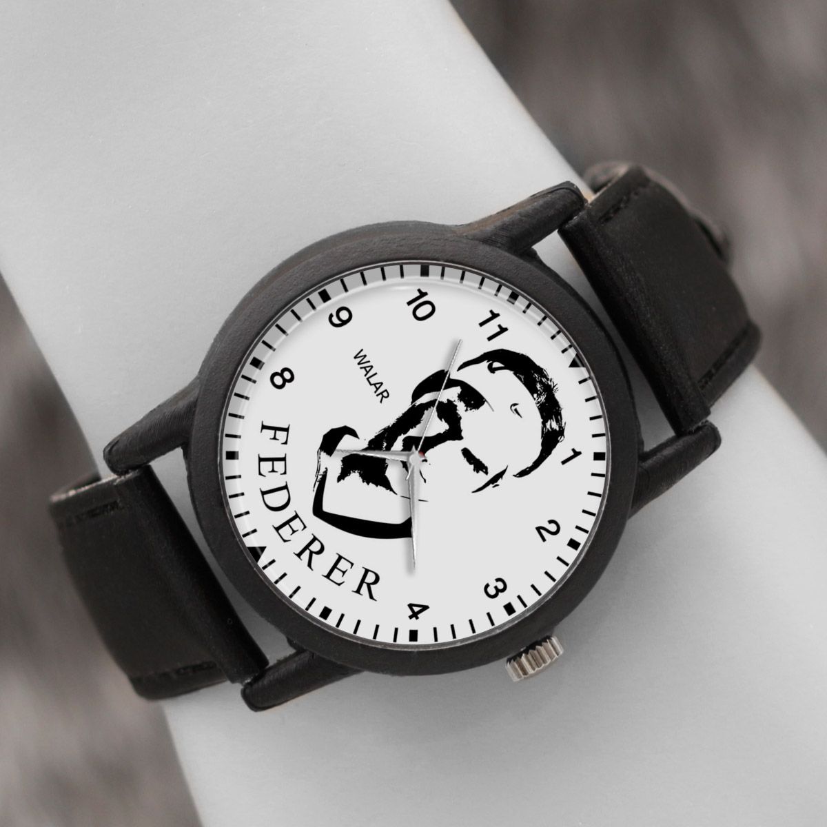 ساعت مچی عقربه ای زنانه و مردانه والار طرح راجر فدرر کد LF2100 -  - 5