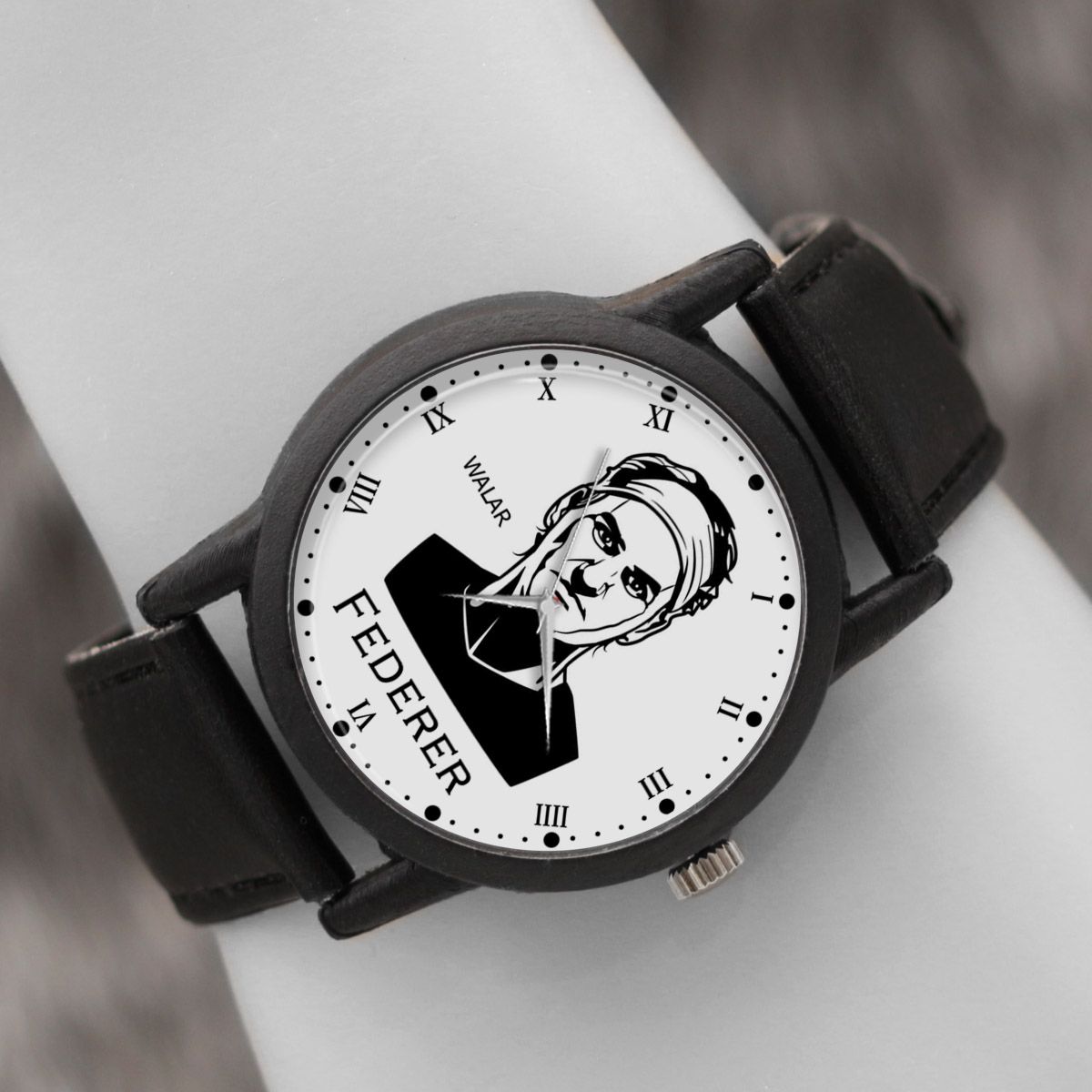 ساعت مچی عقربه ای والار طرح راجر فدرر کد LF2103 -  - 5