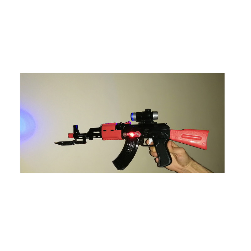 نفنگ اسباب بازی طرح کلاشیکف کدAMT 3500-1