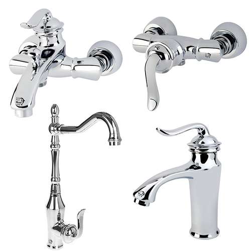 شیر آلات اندیکا مدل A395 مجموعه 4 عددی