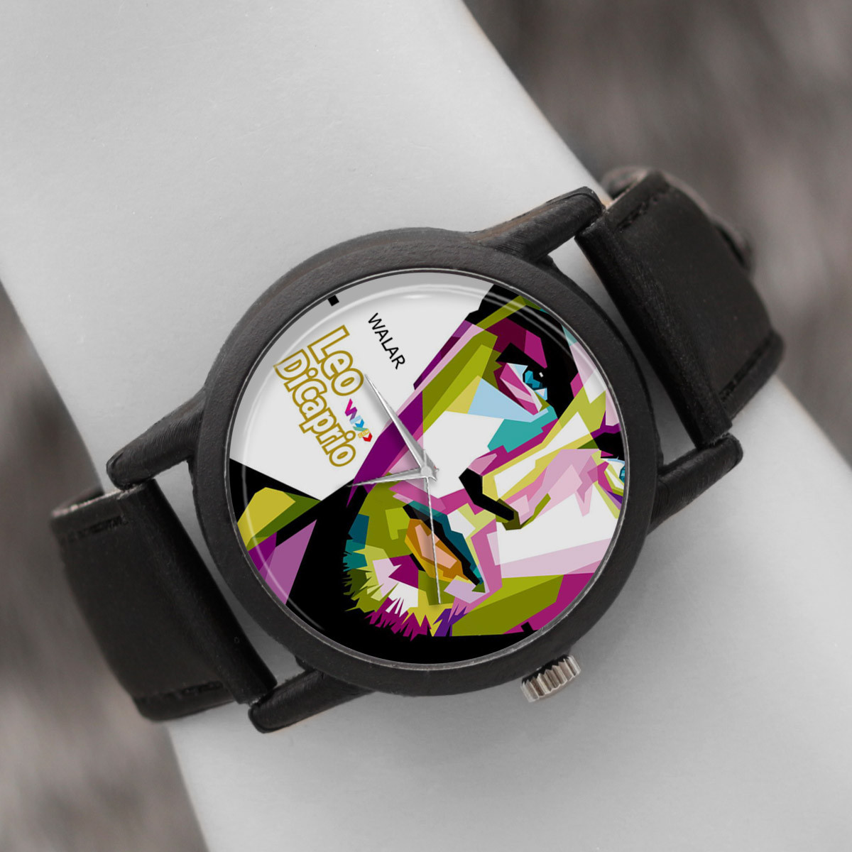 ساعت مچی عقربه ای والار طرح لئوناردو دیکاپریو کد LF2427