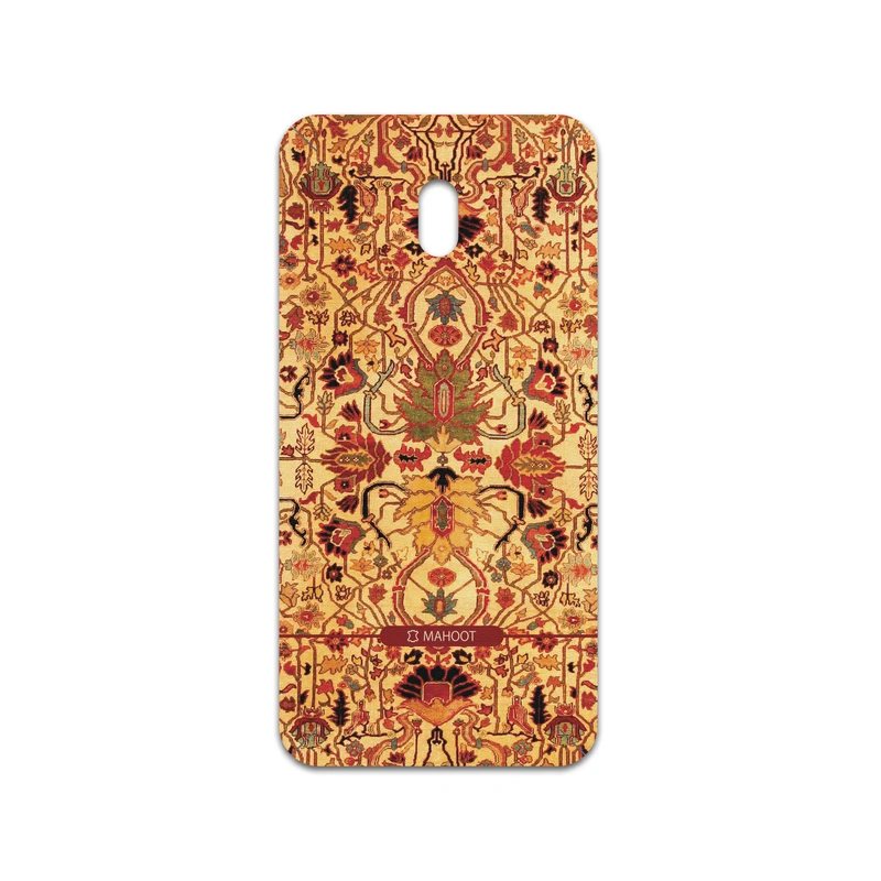 برچسب پوششی ماهوت مدل Persian-Carpet-Yellow مناسب برای گوشی موبایل شیائومی Redmi 8A