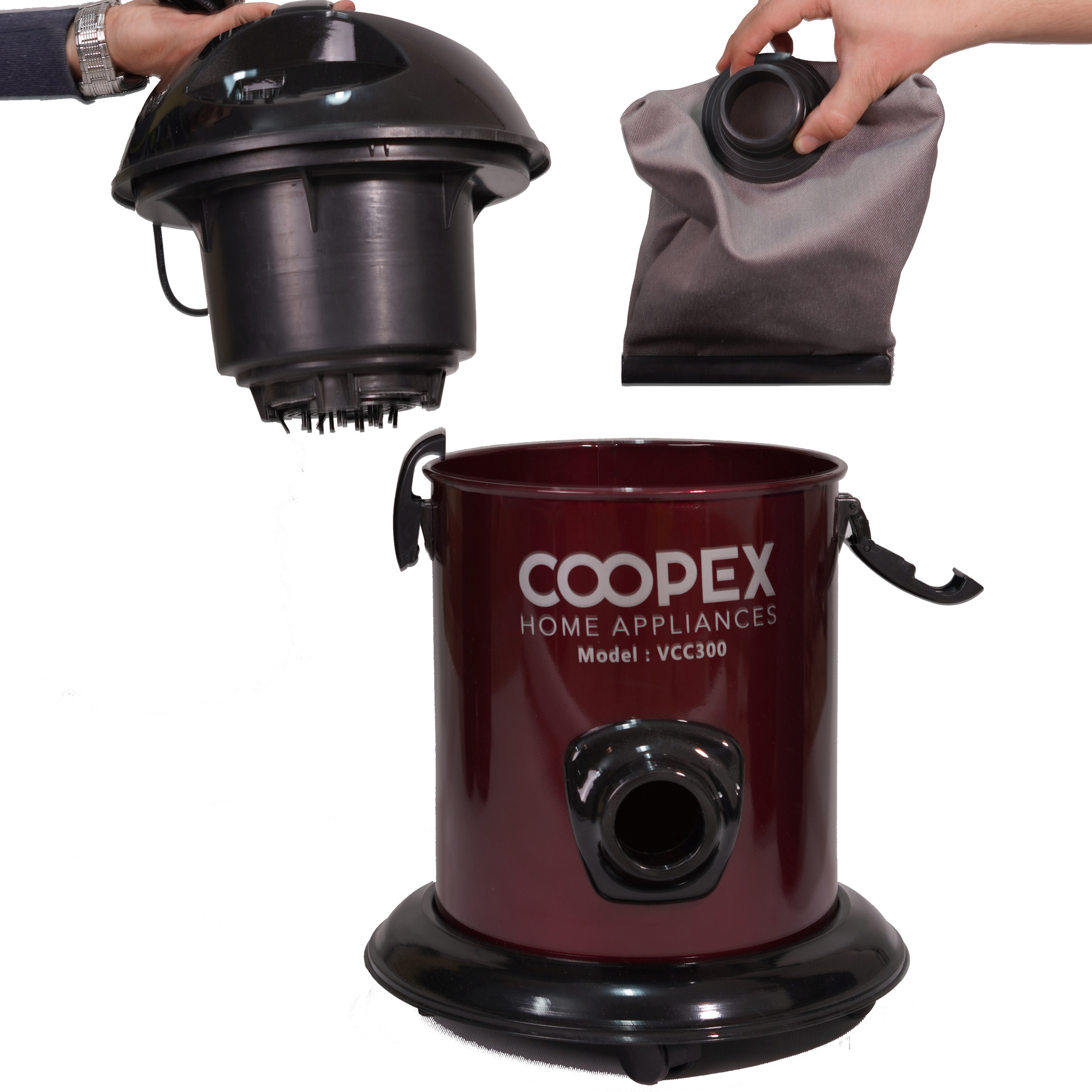 جاروبرقی سطلی کوپکس مدل VCC3600