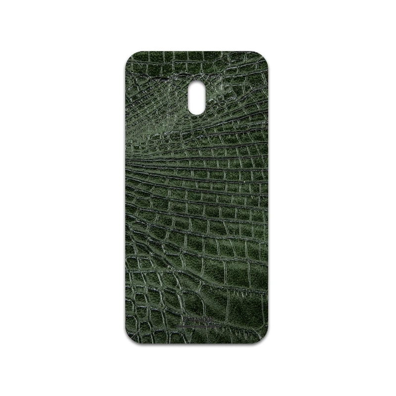 برچسب پوششی ماهوت مدل Green-Crocodile-Leather مناسب برای گوشی موبایل شیائومی Redmi 8A