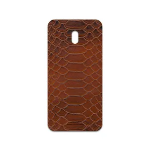 MAHOOT Brown-Snake-Leather Cover Sticker for Xiaomi Redmi 8A