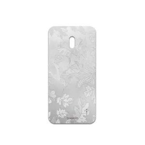 MAHOOT Silver-Wildflower Cover Sticker for Nokia 2.2