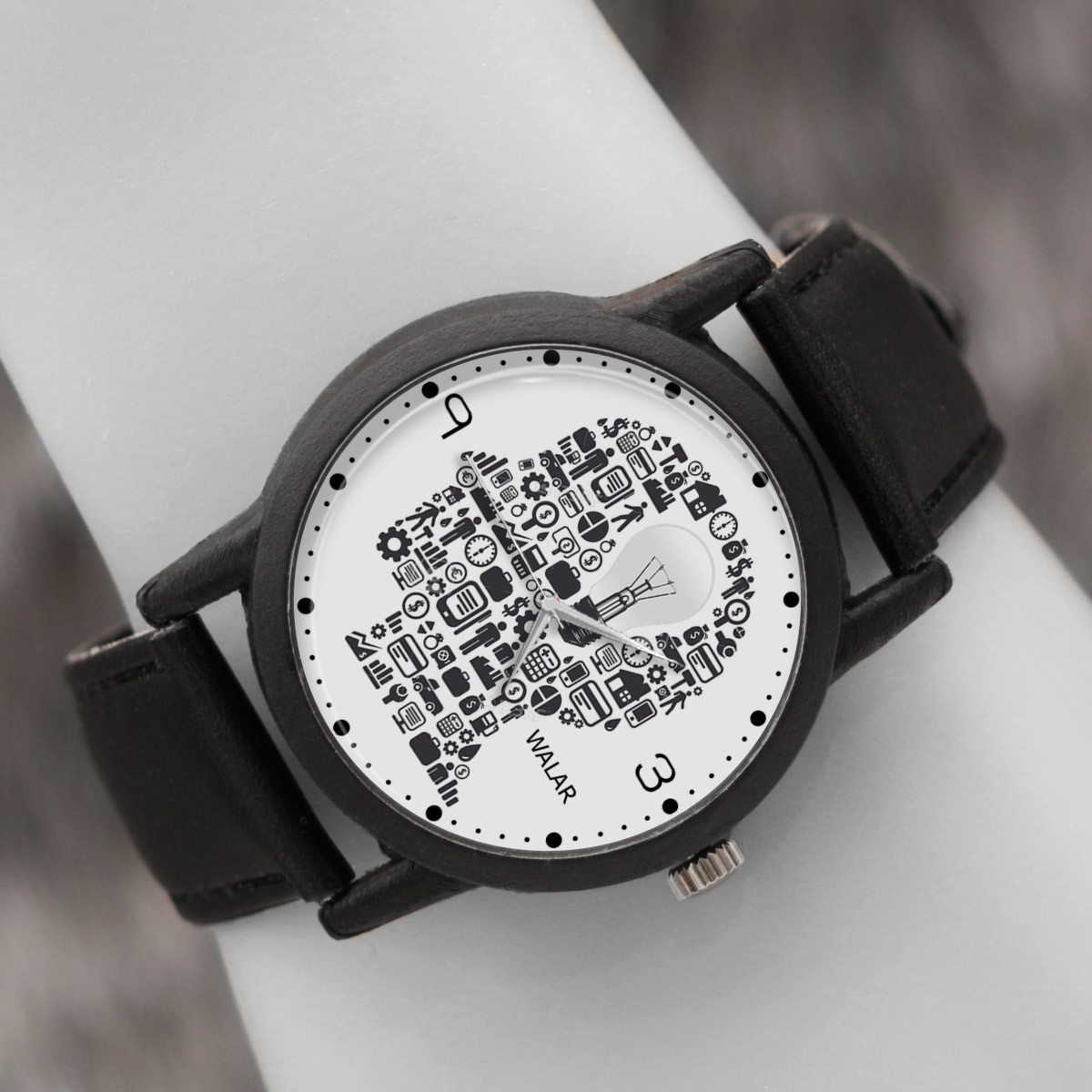 ساعت مچی عقربه ای والار طرح مهندسی کد LF2523