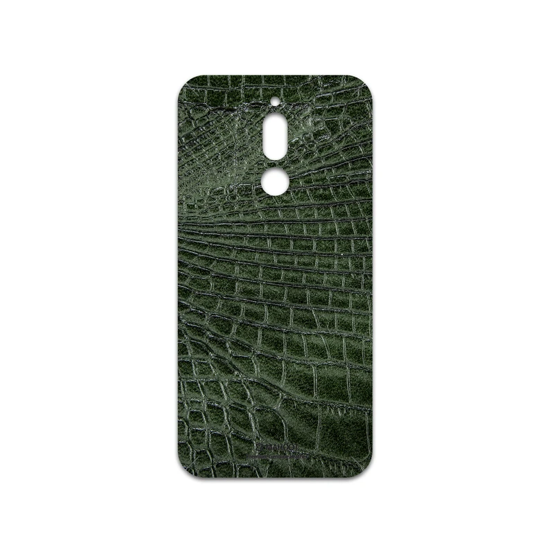 برچسب پوششی ماهوت مدل Green-Crocodile-Leather مناسب برای گوشی موبایل شیائومی Redmi 8