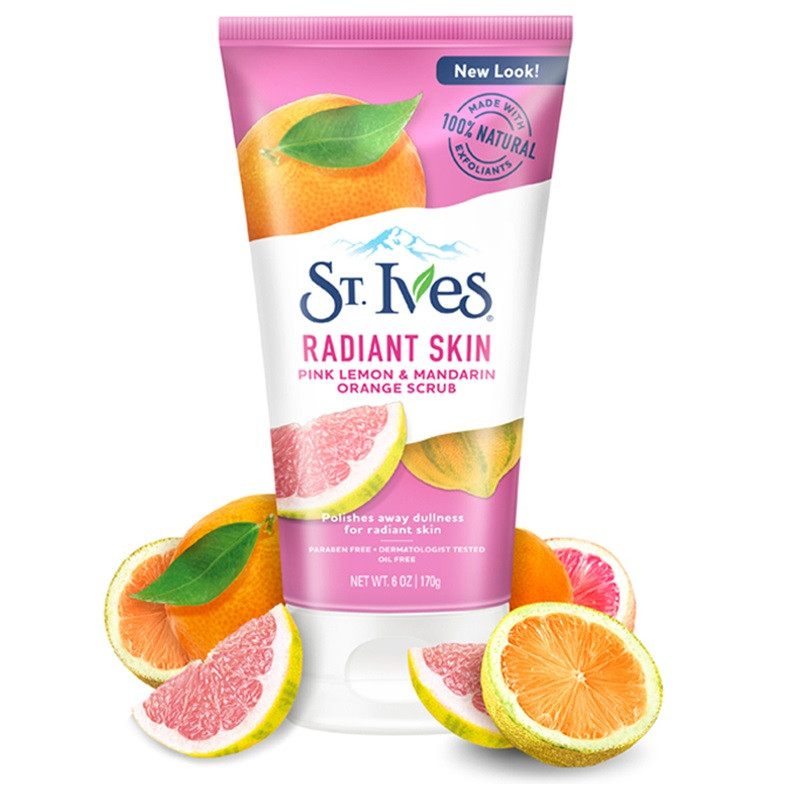 اسکراب لایه بردار پوست اس تی.ایوز مدل Radiant Skin حجم 170 میلی لیتر
