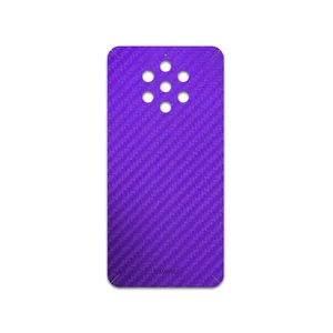 MAHOOT Purple-Fiber Cover Sticker for Nokia 9 Pureview