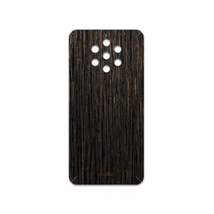 MAHOOT Dark-Gold-Stripes-Wood Cover Sticker for Nokia 9 Pureview