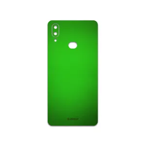 MAHOOT Metallic-Green Cover Sticker for Samsung Galaxy A10s
