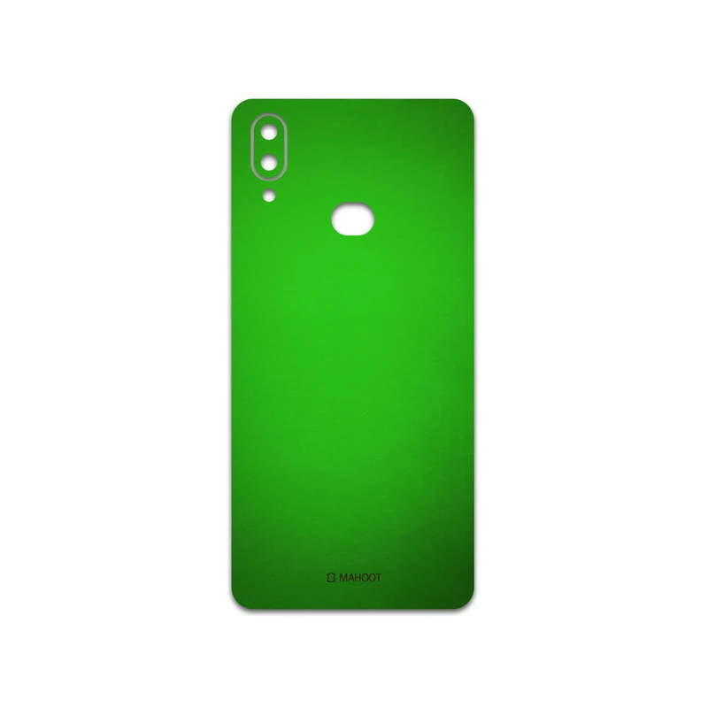 برچسب پوششی ماهوت مدل Metallic-Green مناسب برای گوشی موبایل سامسونگ Galaxy A10s