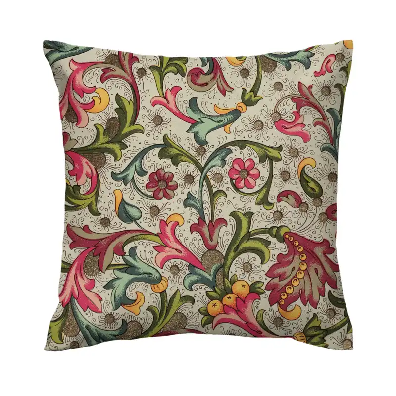 کاور کوسن طرح گل اسلیمی کد 328