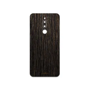 MAHOOT Dark-Gold-Stripes-Wood Cover Sticker for Meizu M6T