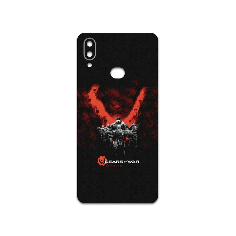 برچسب پوششی ماهوت مدل GEARS-OF-WAR-Game مناسب برای گوشی موبایل سامسونگ Galaxy A10s
