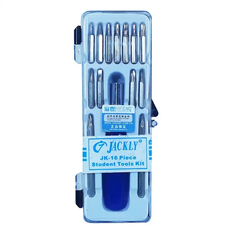 مجموعه 16عددی سری پیچ گوشتی جکلی مدل JLK-225