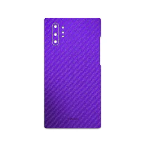 MAHOOT Purple-Fiber Cover Sticker for Samsung Galaxy Note 10 Plus