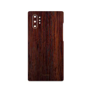MAHOOT Red-Wood Cover Sticker for Samsung Galaxy Note 10 Plus