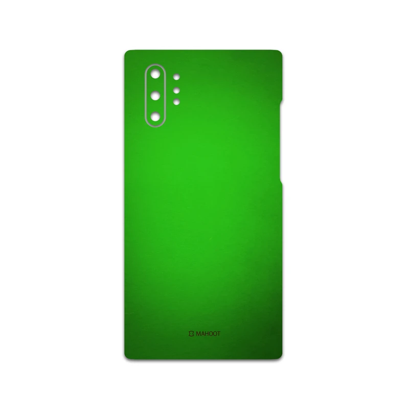 برچسب پوششی ماهوت مدل Metallic-Green مناسب برای گوشی موبایل سامسونگ Galaxy Note 10 Plus