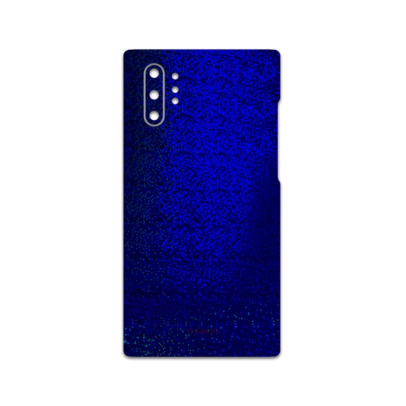 برچسب پوششی ماهوت مدل Blue-Holographic مناسب برای گوشی موبایل سامسونگ Galaxy Note 10 Plus