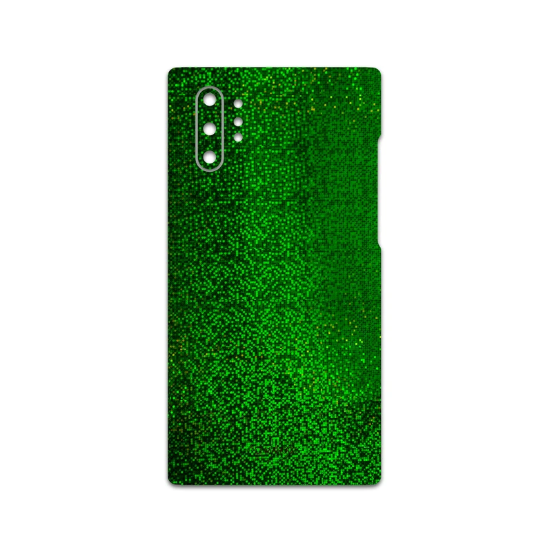 برچسب پوششی ماهوت مدل Green-Holographic مناسب برای گوشی موبایل سامسونگ Galaxy Note 10 Plus