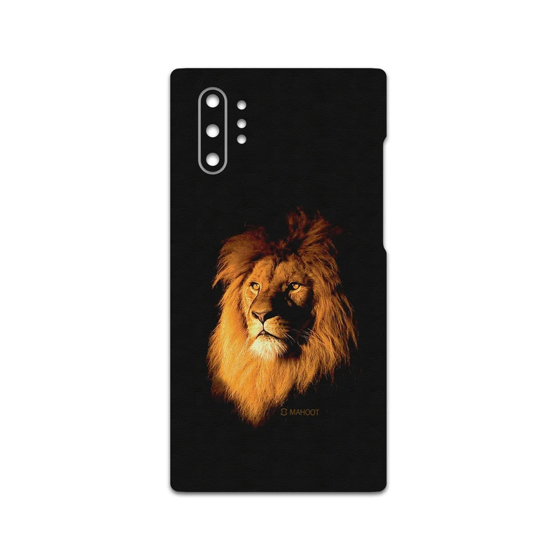 برچسب پوششی ماهوت مدل Lion مناسب برای گوشی موبایل سامسونگ Galaxy Note 10 Plus