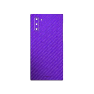 MAHOOT Purple-Fiber Cover Sticker for Samsung Galaxy Note 10