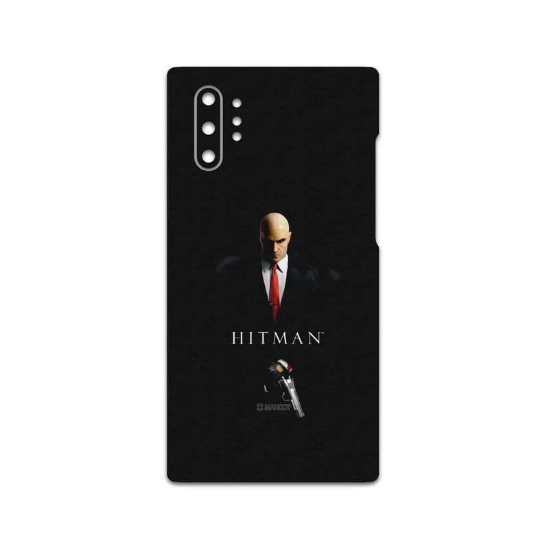 برچسب پوششی ماهوت مدل HITMAN-Game مناسب برای گوشی موبایل سامسونگ Galaxy Note 10 Plus