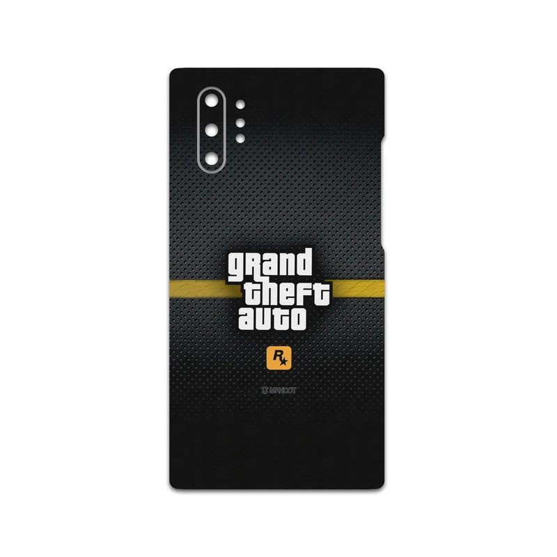 برچسب پوششی ماهوت مدل GTA-Game مناسب برای گوشی موبایل سامسونگ Galaxy Note 10 Plus