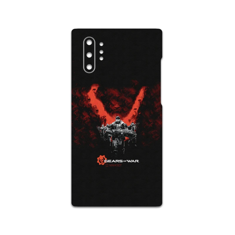 برچسب پوششی ماهوت مدل GEARS-OF-WAR-Game مناسب برای گوشی موبایل سامسونگ Galaxy Note 10 Plus