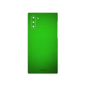MAHOOT Metallic-Green Cover Sticker for Samsung Galaxy Note 10