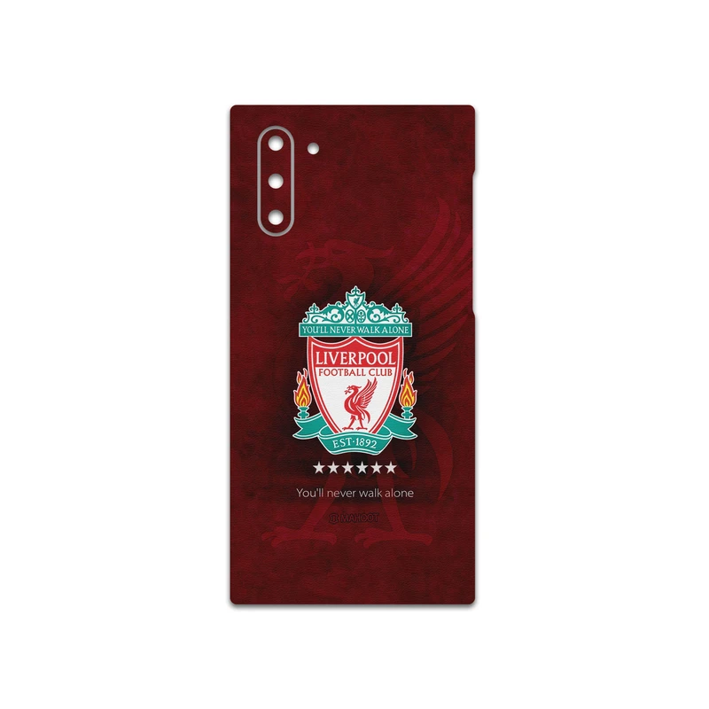 برچسب پوششی ماهوت مدل Liverpool-FC مناسب برای گوشی موبایل سامسونگ Galaxy Note 10