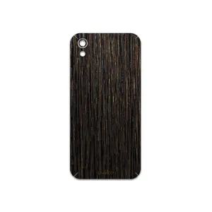 MAHOOT Dark-Gold-Stripes-Wood Cover Sticker for Honor 8S