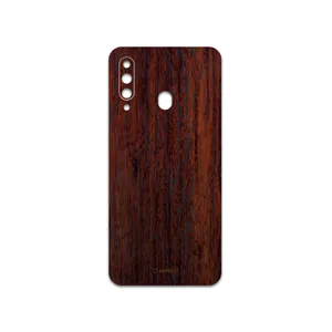MAHOOT Red-Wood Cover Sticker for Samsung Galaxy A60