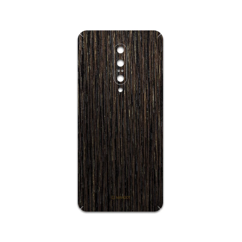 برچسب پوششی ماهوت مدل Dark-Gold-Stripes-Wood مناسب برای گوشی موبایل وان پلاس 7 Pro