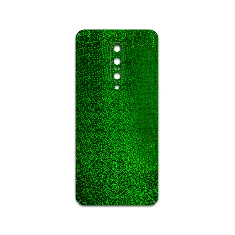 برچسب پوششی ماهوت مدل Green-Holographic مناسب برای گوشی موبایل وان پلاس 7 Pro