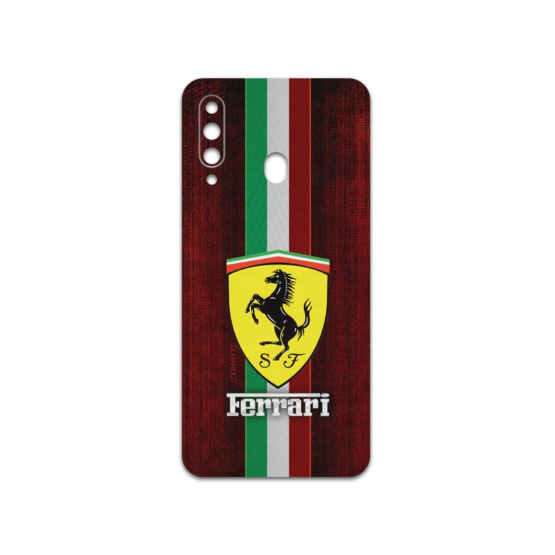 برچسب پوششی ماهوت مدل Ferrari مناسب برای گوشی موبایل سامسونگ Galaxy A60