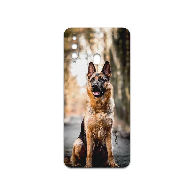 برچسب پوششی ماهوت مدل Dog-1 مناسب برای گوشی موبایل سامسونگ Galaxy A60